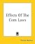Effects Of The Corn Laws
