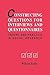 Constructing Questions for Interviews and Questionnaires: Theory and Practice in Social Research
