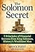 The Solomon Secret - The Oldest Investment Guide Ever Written by Bruce Fleet