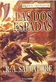 Portada de Las Dos Espadas, de R.A. Salvatore