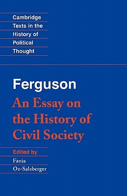 An Essay on the History of Civil Society (Paperback)