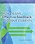 How to Give Effective Feedback to Your Students