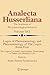 Logos of Phenomenology and Phenomenology of The Logos. Book Four: The Logos of Scientific Interrogation, Participating in Nature-Life-Sharing in Life (Analecta Husserliana, 91)