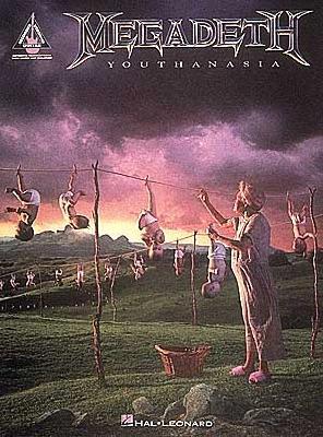 Megadeth - Youthanasia | Guitar Recorded Versions | 12 Iconic Metal Songs with Guitar Tablature and Chords | Medium Difficulty Electric Guitar Sheet Music Songbook (Paperback)