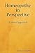 Homeopathy in Perspective by Anthony Campbell