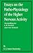 Essays on the Patho-Physiology of the Higher Nervous Activity According to I.P. Pavlov and His School