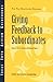 Giving Feedback to Subordinates