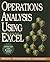 Operations Analysis Using Microsoft Excel
