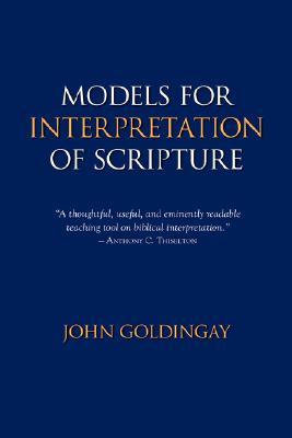Models For Interpretation Of Scripture (Paperback)
