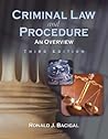 Criminal Law and Procedure: An Overview