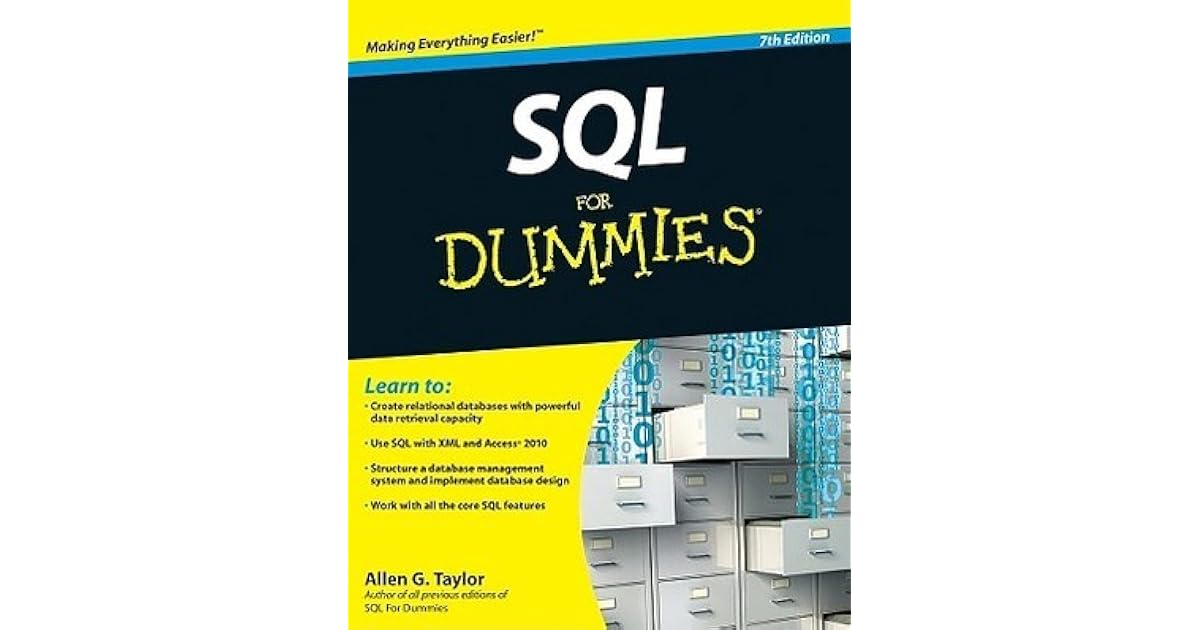 SQL for Dummies by Allen G. Taylor