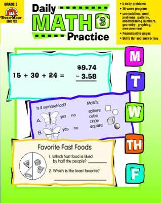 Daily Math Practice: Grade 3 (Paperback)