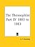 The Theosophist Part IV 1882 to 1883