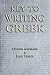 Key to Writing Greek