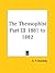 The Theosophist Part III 1881 to 1882