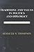 Traditions and Values in Politics and Diplomacy: Theory and Practice (Political Traditions in Foreign Policy Series)