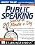 Public Speaking Success in ...