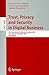 Trust, Privacy and Security in Digital Business by Simone Fischer-Hübner