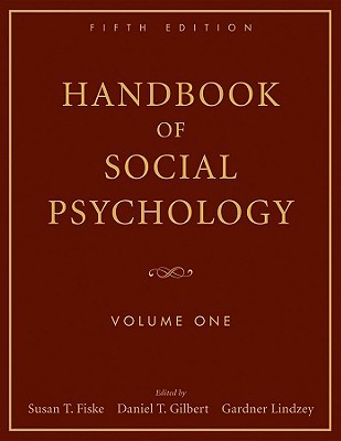 Handbook of Social Psychology Volume One (Hardcover)