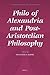 Philo of Alexandria and Post-Aristotelian Philosophy