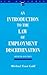 Introduction to the Law of Employment Discrimination by Michael Evan Gold