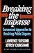 Breaking The Impasse by Jeffrey L. Cruikshank