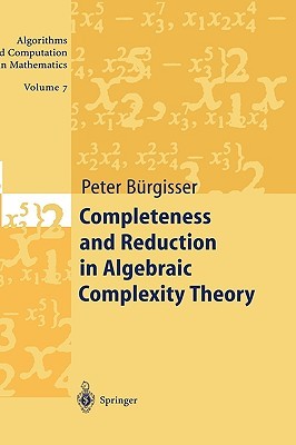 Completeness and Reduction in Algebraic Complexity Theory (Algorithms and Computation in Mathematics, 7)