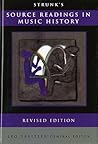 Strunk's Source Readings in Music History