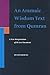 An Aramaic Wisdom Text from Qumran: A New Interpretation of the Levi Document (Supplements to the Journal for the Study of Judaism, 86)