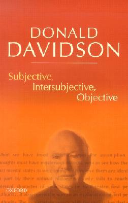 Subjective, Intersubjective, Objective (Paperback)