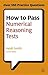 How to Pass Numerical Reasoning Tests: A Step-by-Step Guide to Learning Key Numeracy Skills (Testing Series)