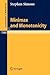 Minimax and Monotonicity (Lecture Notes in Mathematics)