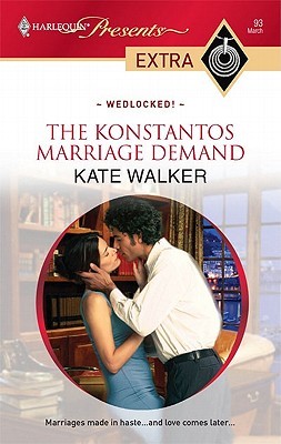 The Konstantos Marriage Demand (Mass Market Paperback)