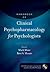 Handbook of Clinical Psychopharmacology for Psychologists