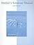 Student Solution Manual t/a...