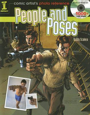 Comic Artist's Photo Reference - People & Poses: Book/CD Set with 1000+ Color Images (Paperback)