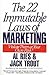 The 22 Immutable Laws of Marketing