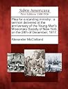 Plea for a Standing Ministry: A Sermon Delivered at the Anniversary of the Young Men's Missionary Society of New York, on the 28th of December, 1817. Plea for a Standing Ministry: A Sermon Delivered at the Anniversary of the Young Men's Missionary Society of New York, on the 28th of December, 1817.
