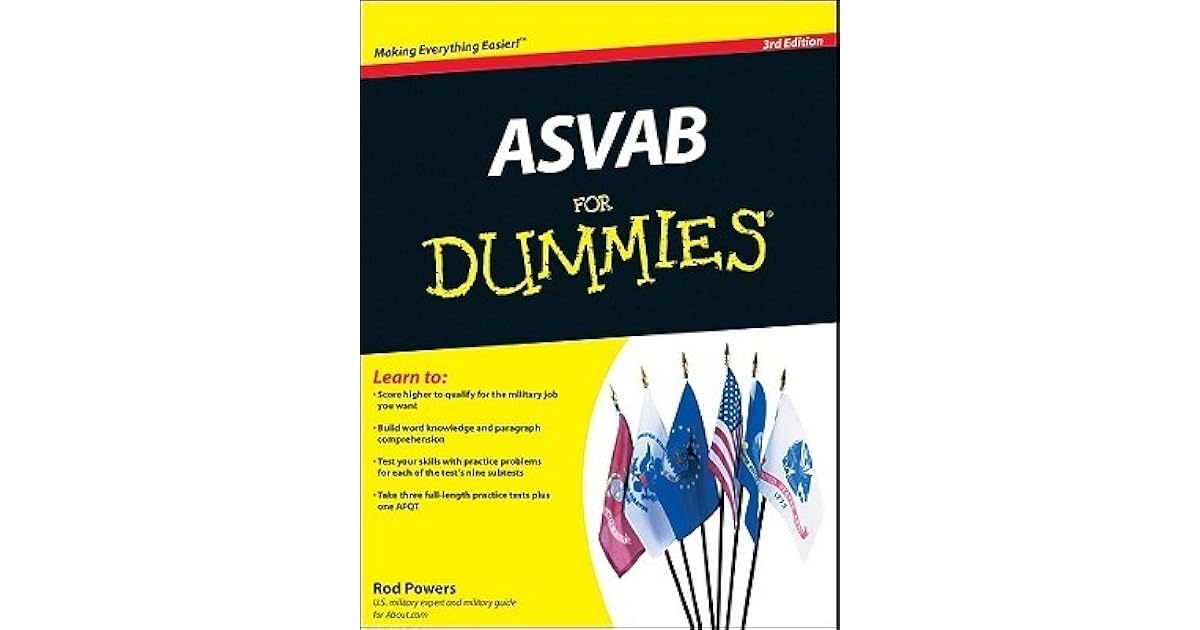 ASVAB for Dummies by Rod Powers
