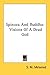 Spinoza And Buddha: Visions...