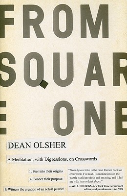 From Square One: A Meditation, with Digressions, on Crosswords