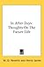 In After Days: Thoughts On ...