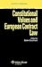 Constitutional Values and European Contract Law by Stefan Grundmann