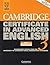 Cambridge Certificate in Advanced English 3 Student's Book with answers: Examination Papers from the University of Cambridge Local Examinations Syndicate (CAE Practice Tests)