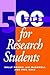 500 Tips for Research Students