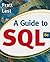 A Guide to SQL (Available T...
