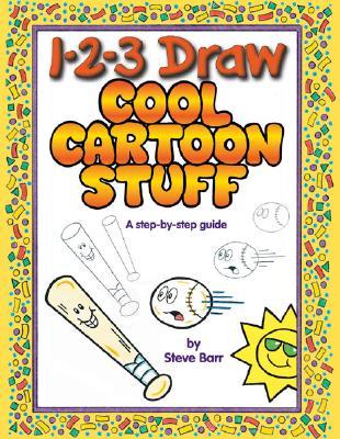 1-2-3 Draw Cool Cartoon Stuff (Paperback)