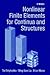 Nonlinear Finite Elements for Continua and Structures