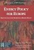 Energy Policy for Europe by Knud Pedersen