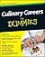 Culinary Careers For Dummies by Michele Thomas